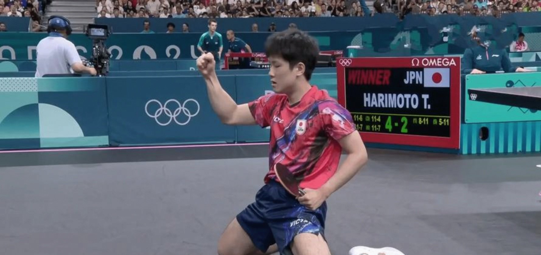 IM体育官网-关于法国队力克奥地利队，张本智和带队取胜的信息